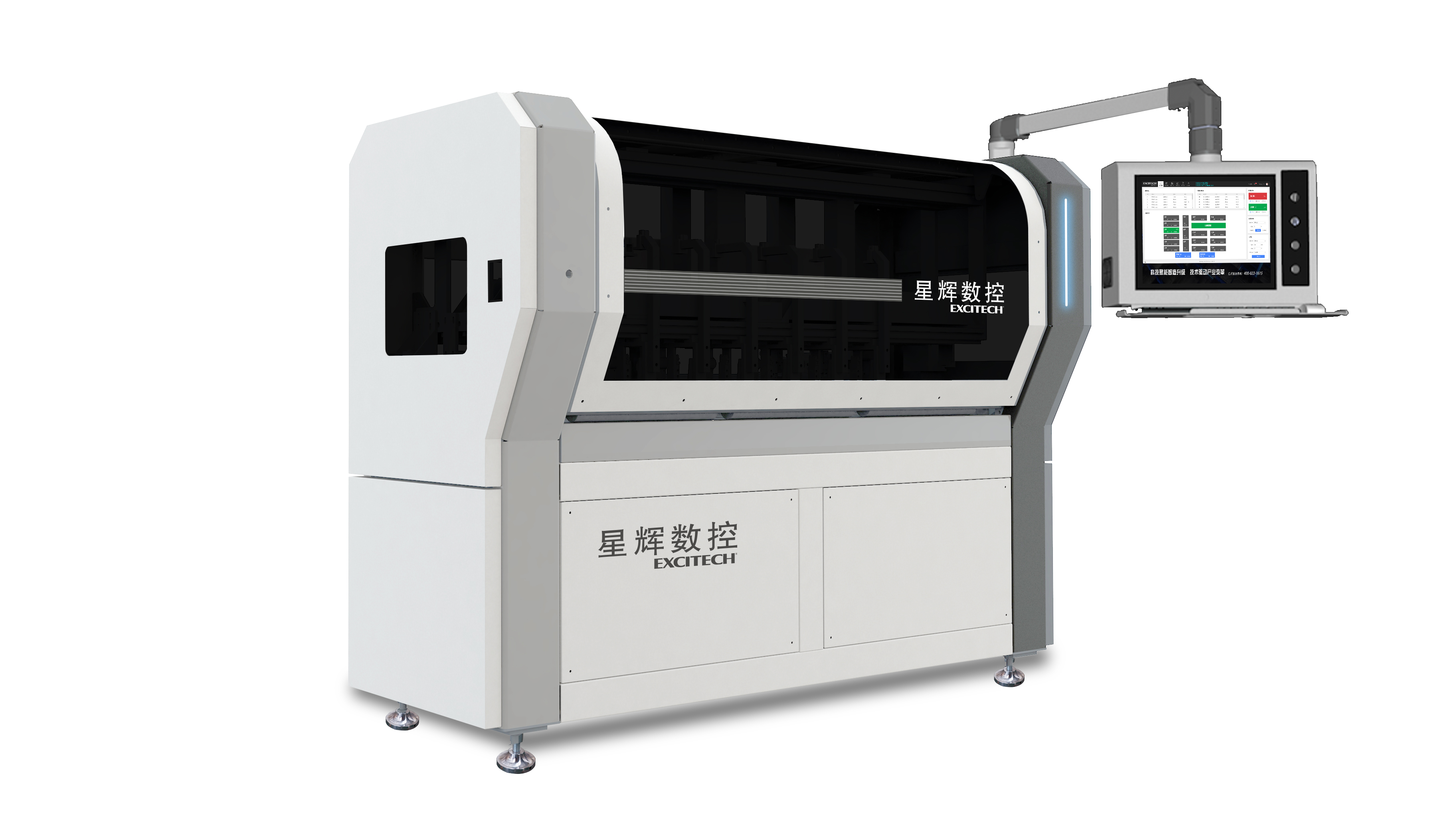 Máquina para fabricar cajas Excitech CNC 2300, ¡se muestran los detalles del producto!