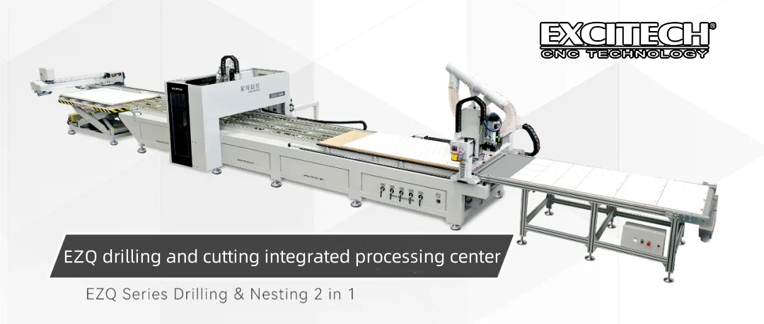 Máquina perforadora y cortadora EXCITECH, perforación precisa y corte estable, como siempre alto nivel.