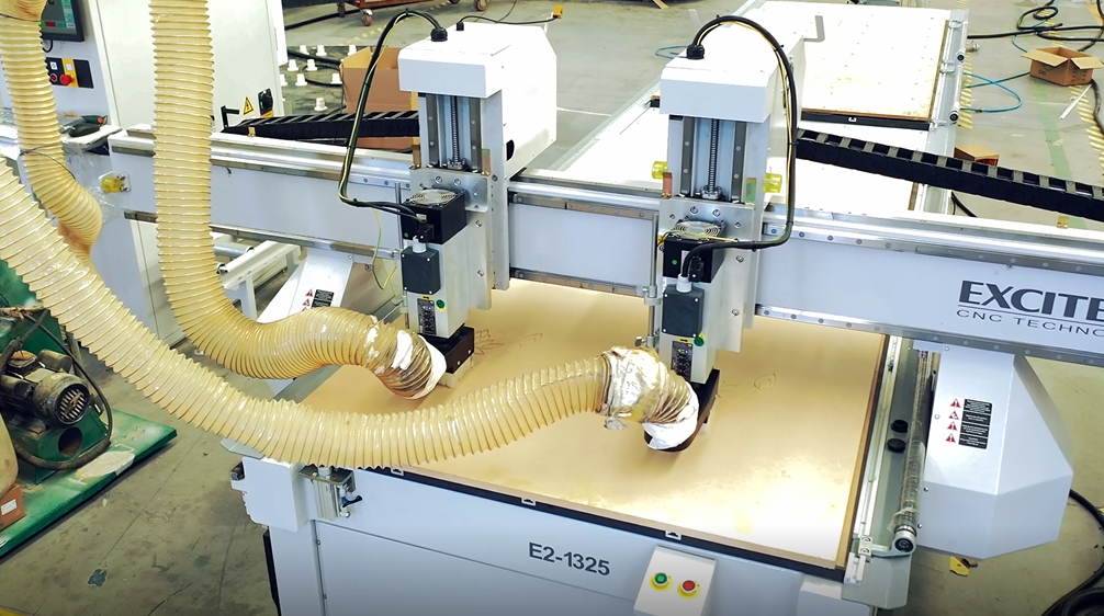 Máquina para trabajar la madera EXCITECH: protección del medio ambiente, alta eficiencia y precisión.