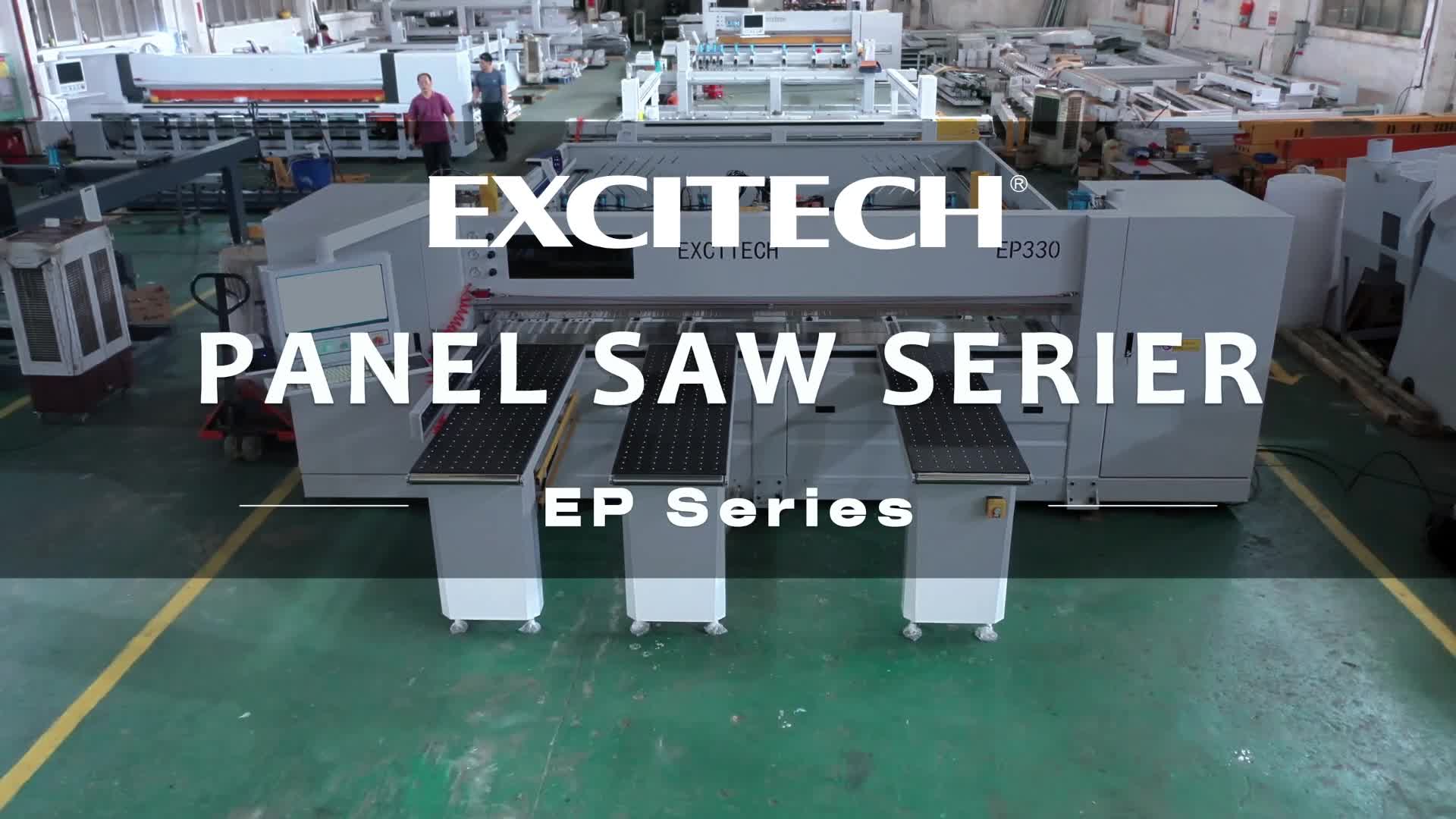 EP330 Electronic Board Saw: 96% de tasa de optimización, nueva altura de la eficiencia de corte superpuesta de la junta.