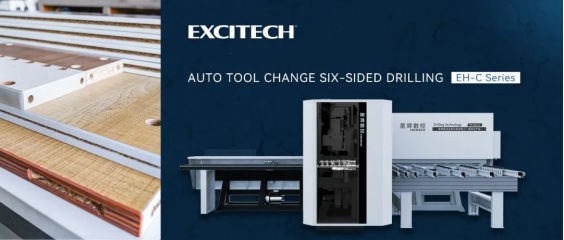 Excitech EH-C Máquina de perforación de seis lados de la herramienta automática Cambio de la función.