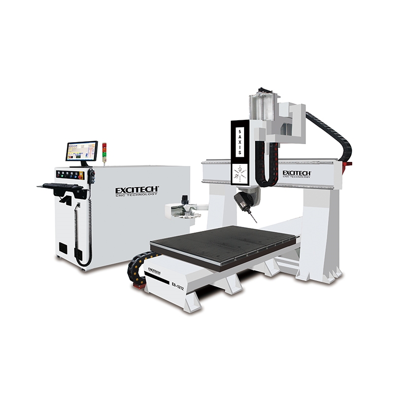 Maquinaria para trabajar la madera CNC de 5 ejes