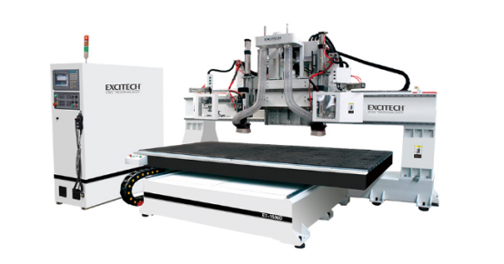 Centro de mecanizado móvil de cama CNC Maquinaria de procesamiento de carpintería