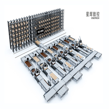 Unidad de corte inteligente CNC Línea de producción de corte eficiente y flexible