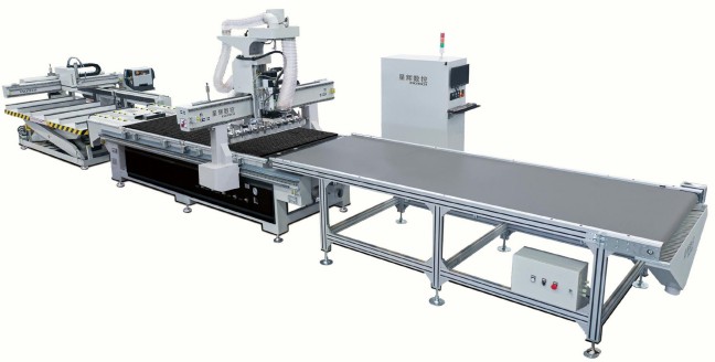 Máquina cortadora sin polvo Máquina cortadora de madera Máquina CNC Excitech