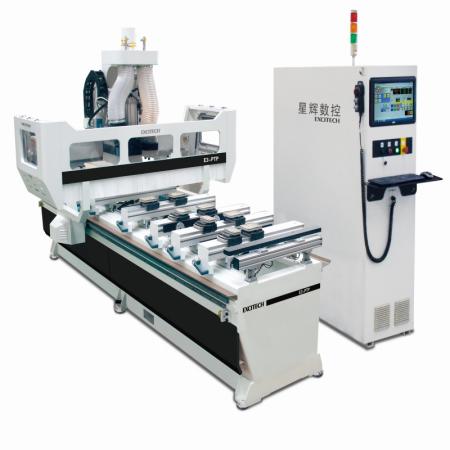 Máquina de carpintería E3 PTP con enrutador CNC cambiador de herramientas