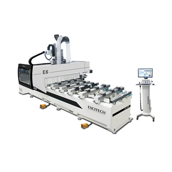 Máquina de carpintería del centro de trabajo de la máquina perforadora CNC E6 PTP
