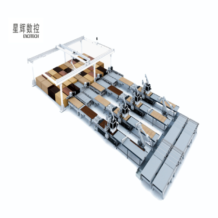 Línea de unidades anidadas CNC más rápidas e inteligentes para la fabricación de gabinetes de cocina