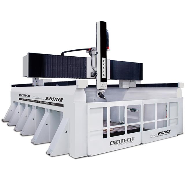 Máquina cortadora CNC de cinco ejes