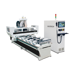 Centro de trabajo de perforación, tallado y corte CNC de puerta PTP